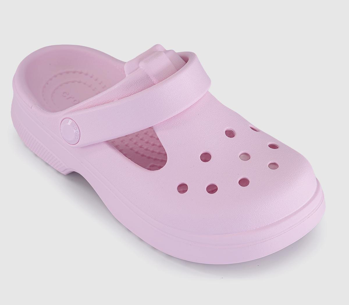 CrocsClassic Mary Jane Clogs KidsPink Milk
