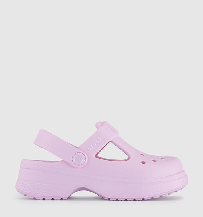 Crocs Classic Mary Jane Clogs Kids Pink Milk