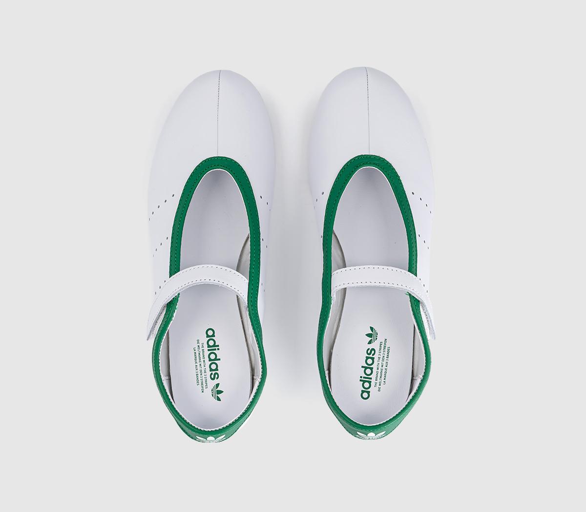 adidasStan Smith Low Ballet TrainersWhite White Green