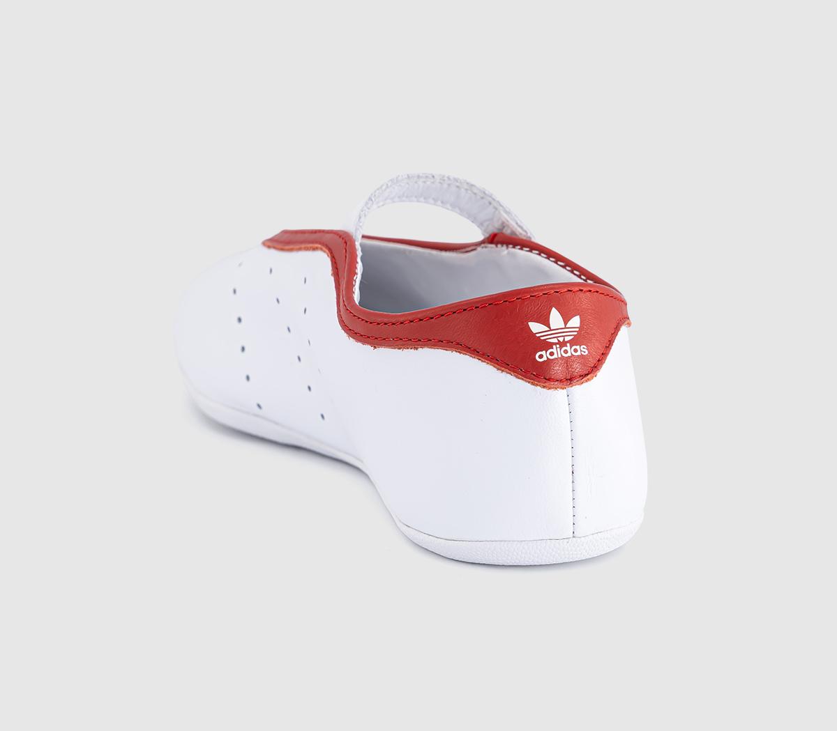adidasStan Smith Low Ballet PumpsFtwr White Ftwr White Ftwr White