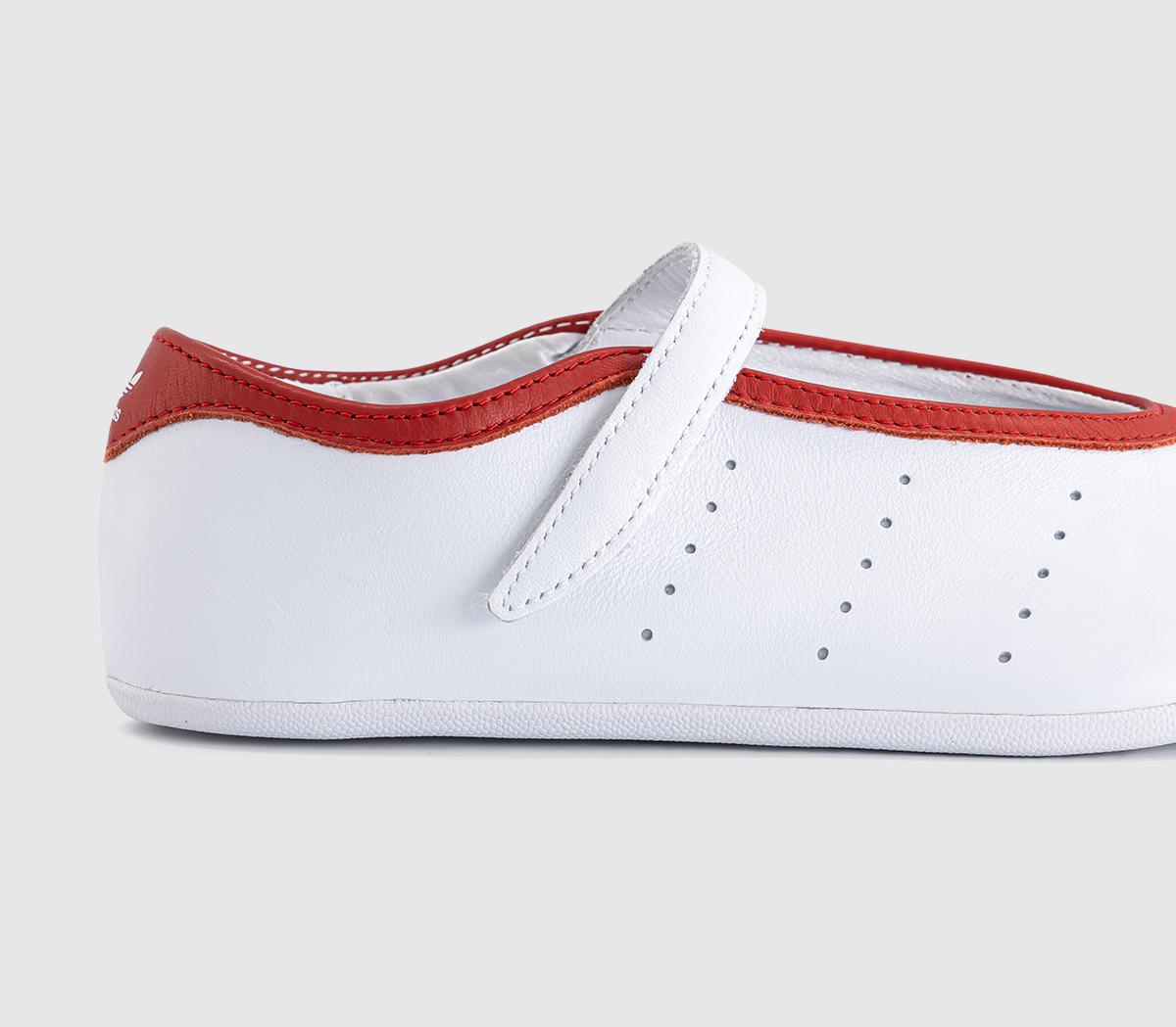 adidasStan Smith Low Ballet PumpsFtwr White Ftwr White Ftwr White