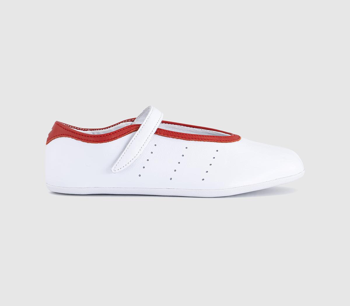 adidasStan Smith Low Ballet PumpsFtwr White Ftwr White Ftwr White