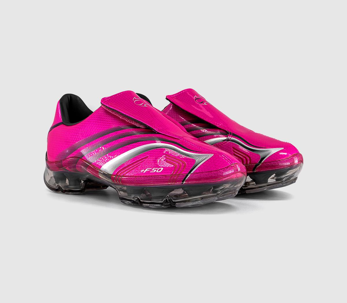 adidasF50 Adiframe TrainersShock Pink Bold Green Silver Met