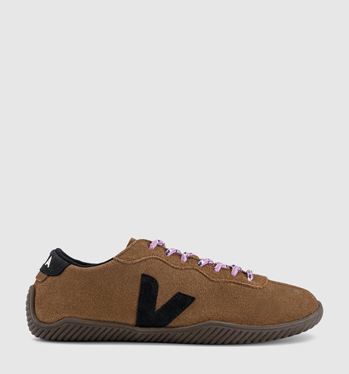 VEJA Jitsu Trainers Brown Black Eagle F