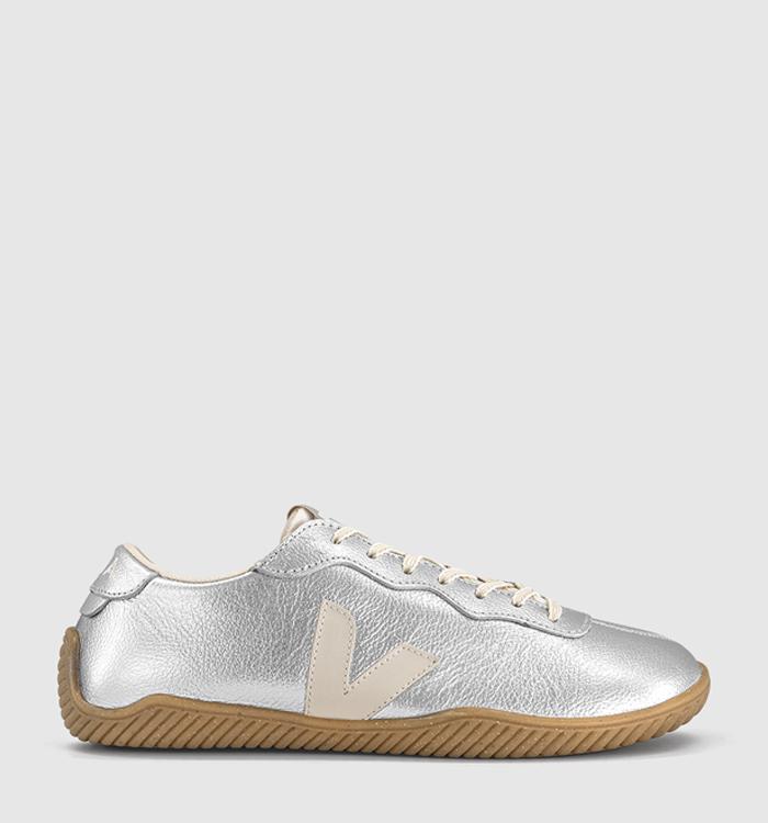 VEJA Jitsu Trainers Silver Pierre Natural F