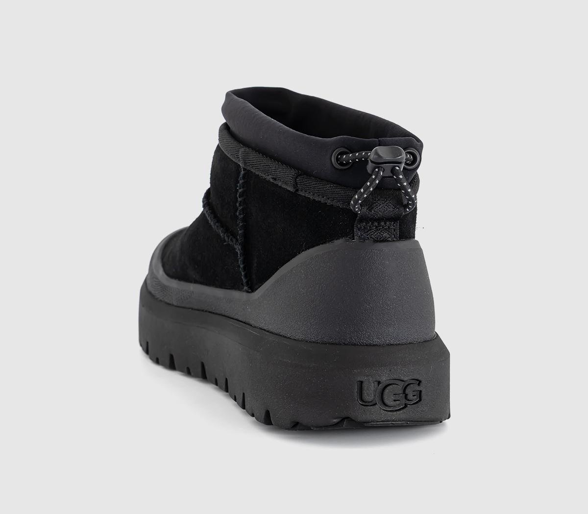 UGGClassic Ultra Mini Weather Hybrid BootsBlack