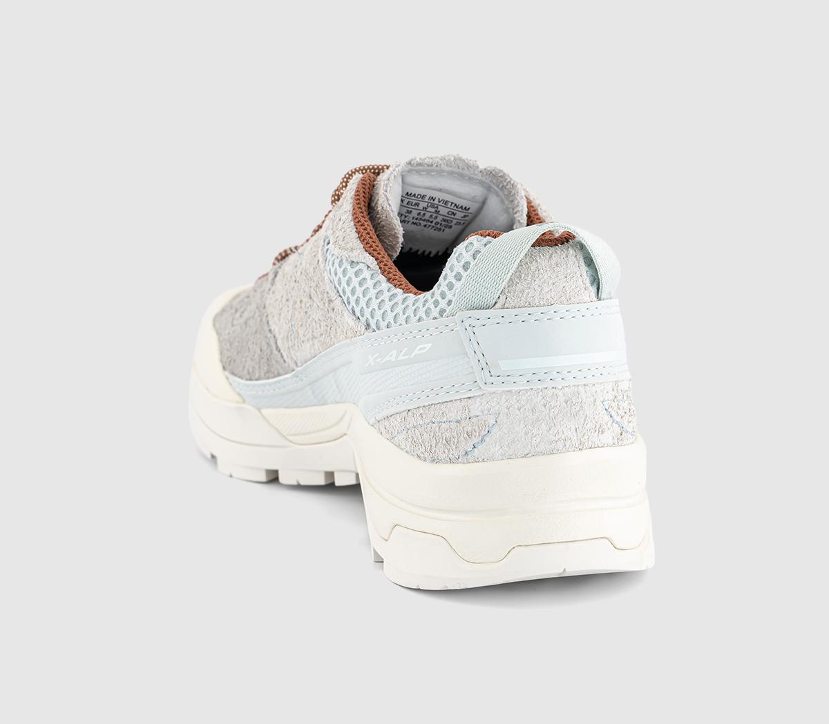 SalomonX-ALP Suede TrainersIce Flow Quarry Russet