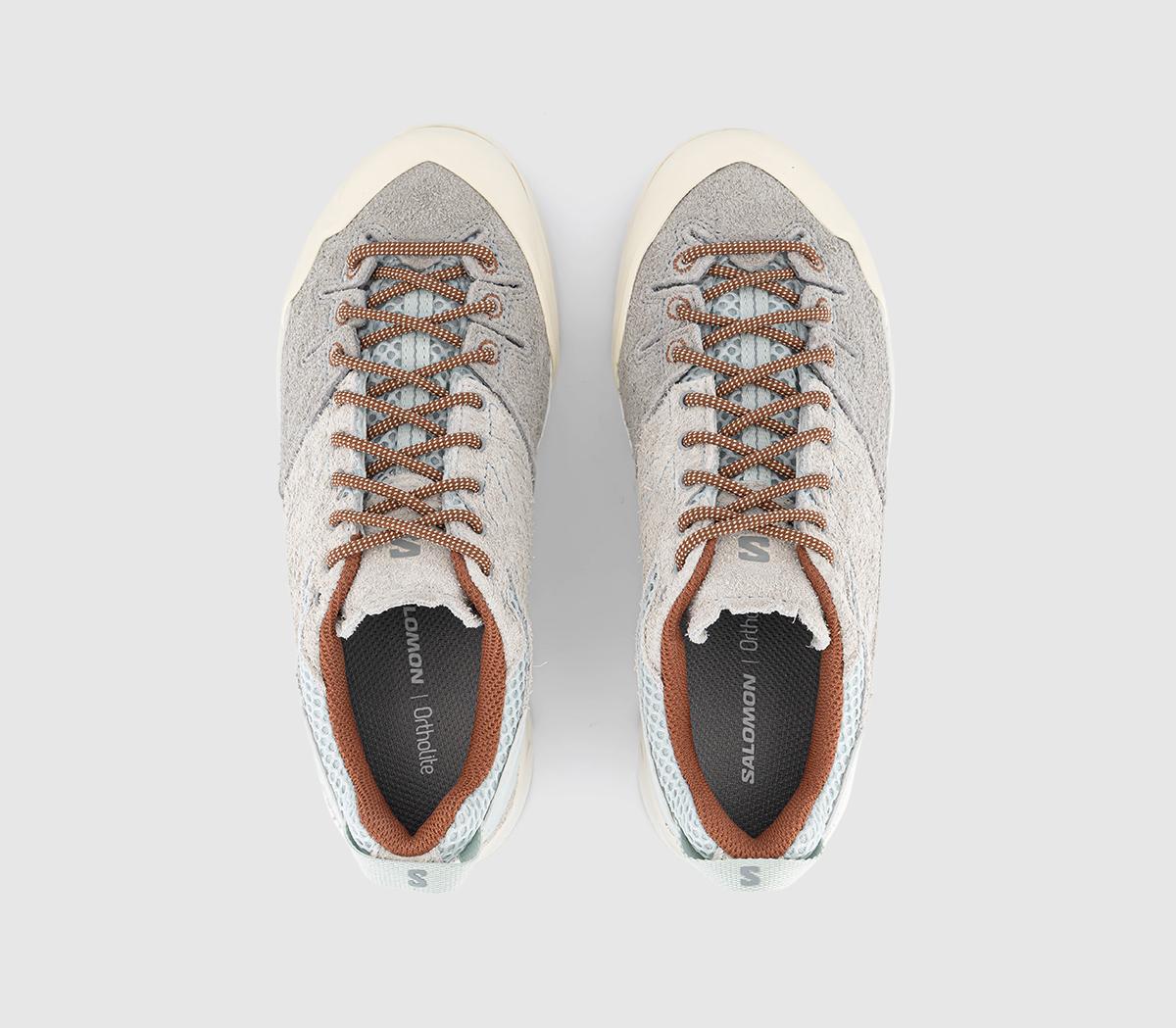 SalomonX-ALP Suede TrainersIce Flow Quarry Russet