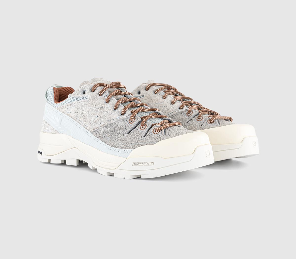 SalomonX-ALP Suede TrainersIce Flow Quarry Russet