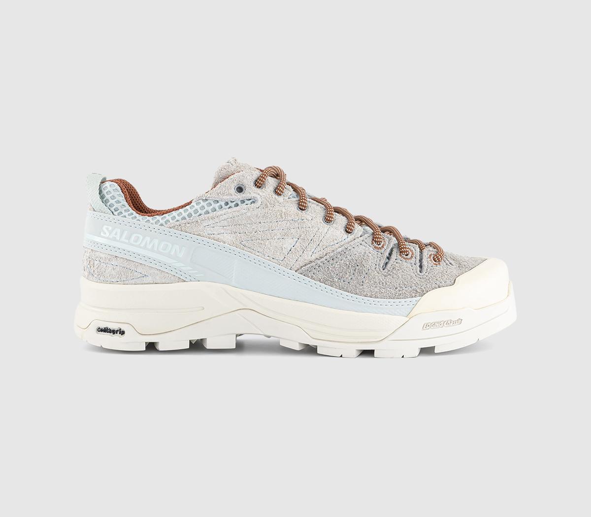 SalomonX-ALP Suede TrainersIce Flow Quarry Russet