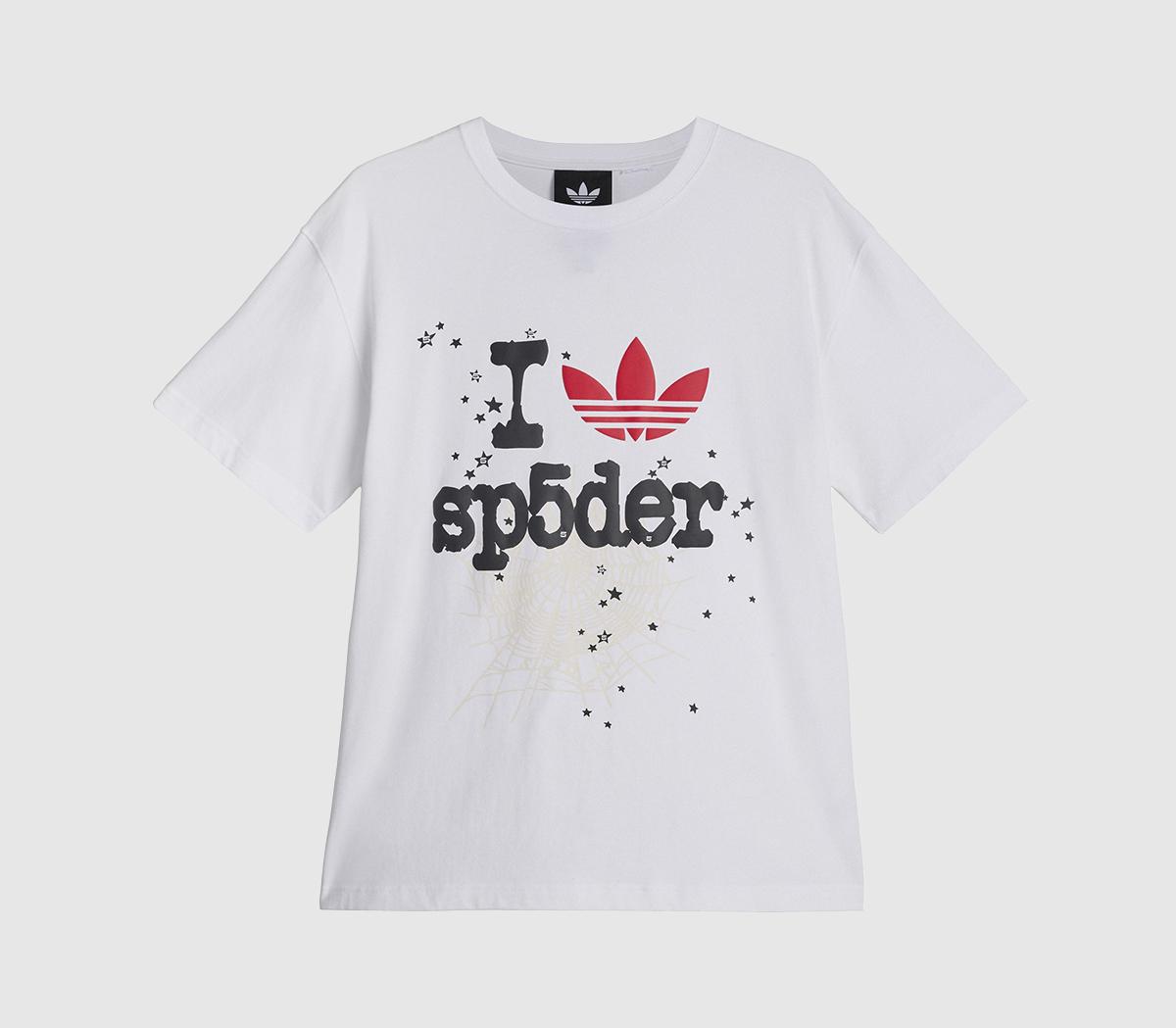 adidasSp5der TeeWhite