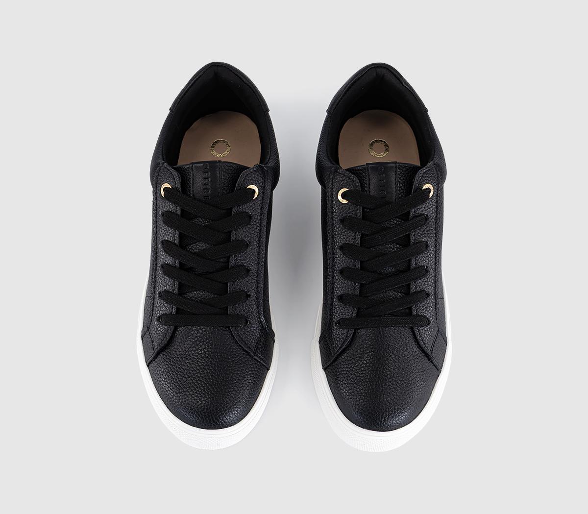 OFFICETally Lace Up TrainersBlack