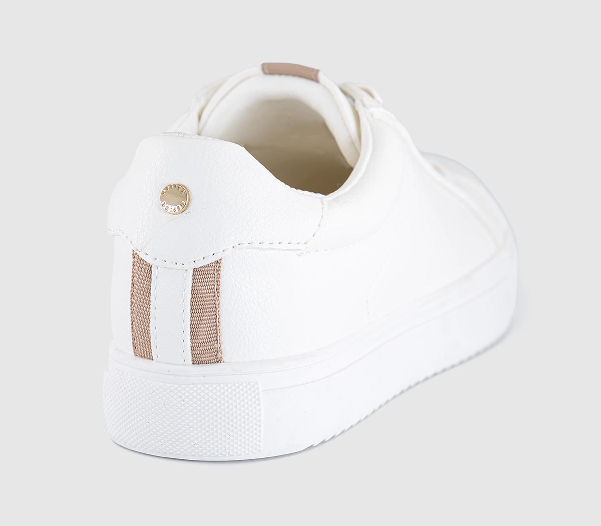 OFFICETally Lace Up TrainersWhite