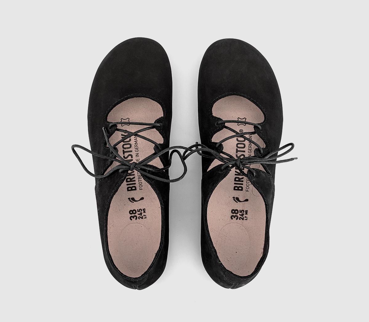 BIRKENSTOCKRye Ballet ShoesBlack Nubuck