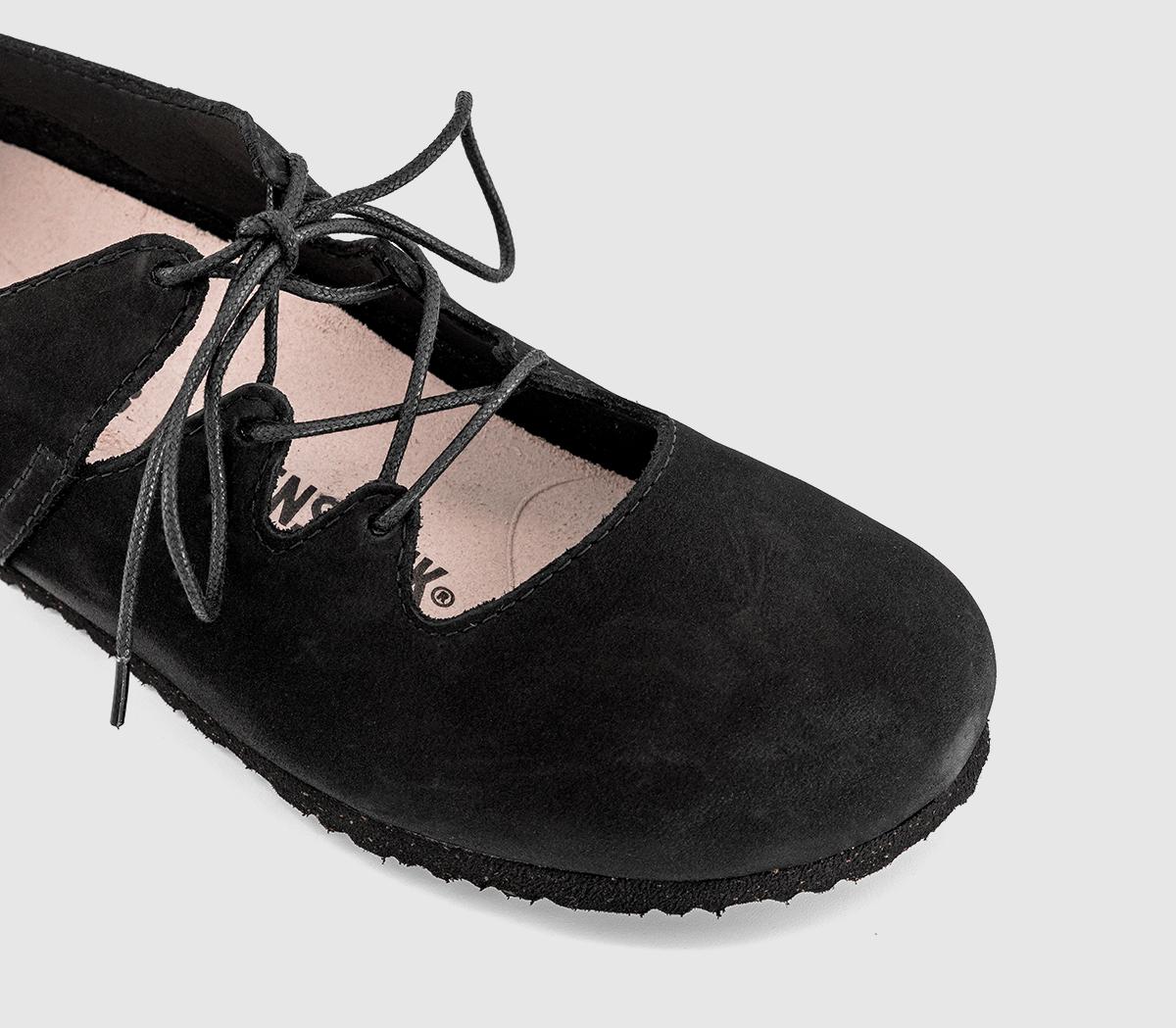 BIRKENSTOCKRye Ballet ShoesBlack Nubuck
