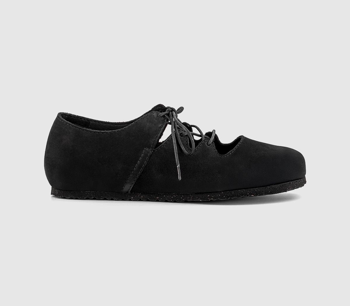 BIRKENSTOCKRye Ballet ShoesBlack Nubuck