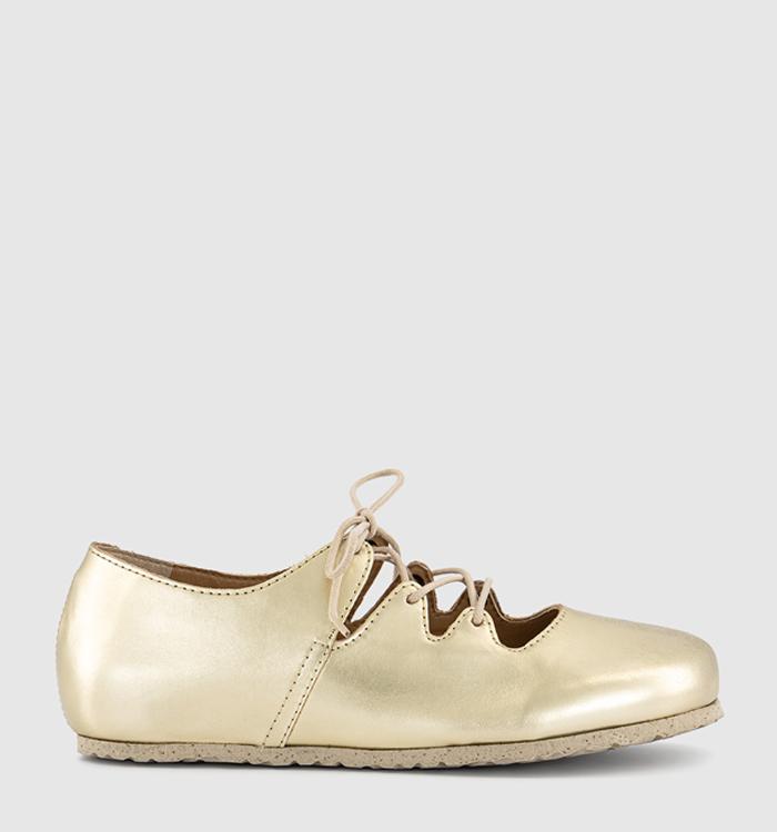 BIRKENSTOCK Rye Ballet Shoes Gold