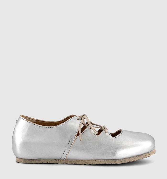 BIRKENSTOCK Rye Ballet Shoes Silver