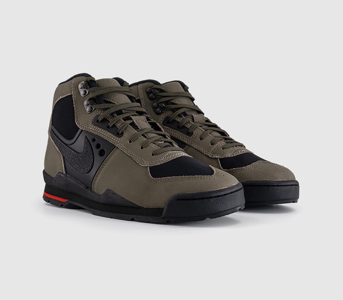 NikeBaltoro BootsOlive Khaki Black University Red Qs