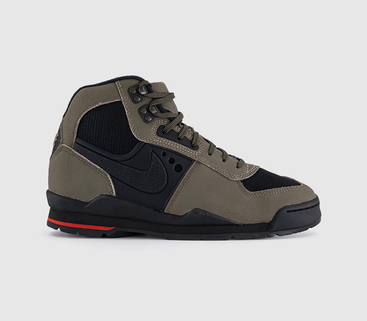 NikeBaltoro BootsOlive Khaki Black University Red Qs