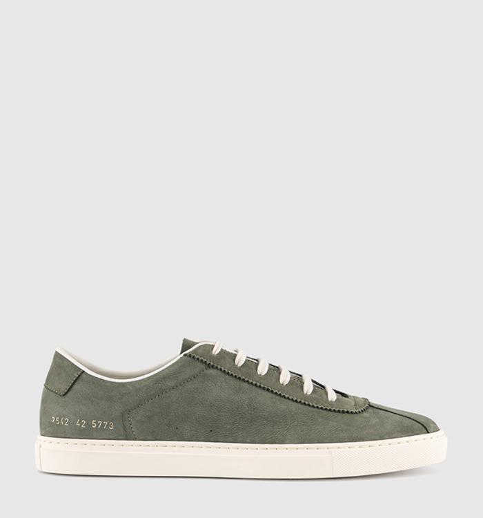 Common Projects Tennis Trainers Army Green