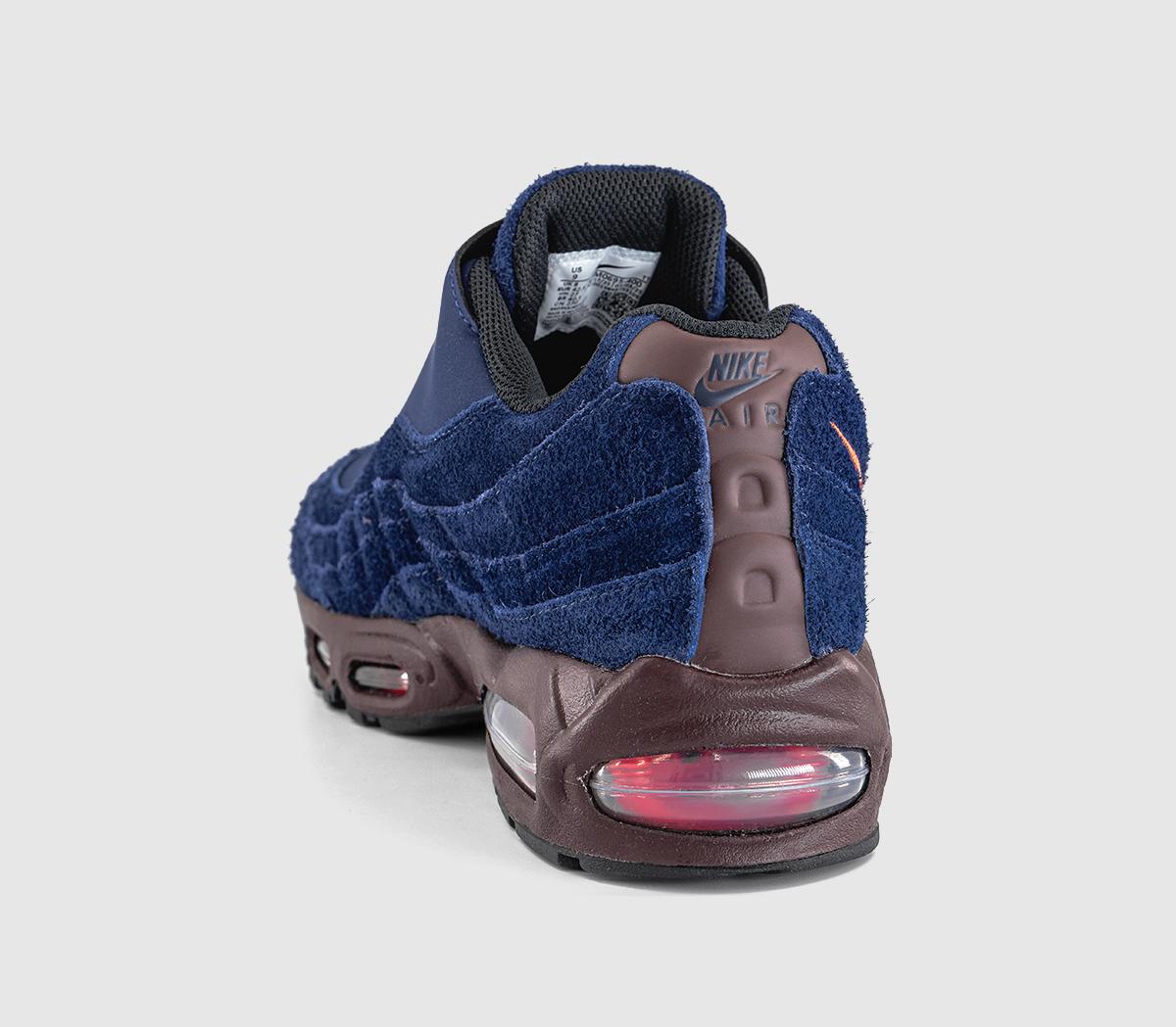 NikeAir Max 95 Zip TrainersLoyal Blue Hyper Crimson El Dorado Bright Crimson