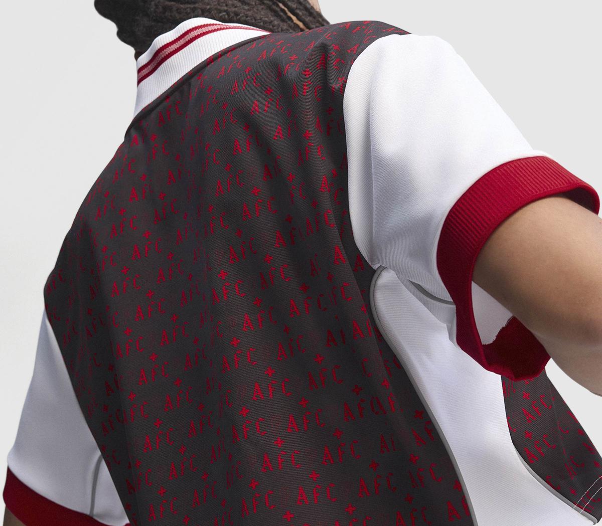 adidasAFC P+F Cropped Jersey W	Black White