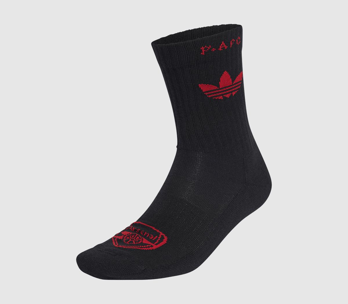 adidasAFC x P+F SocksBlack Better Scarlet