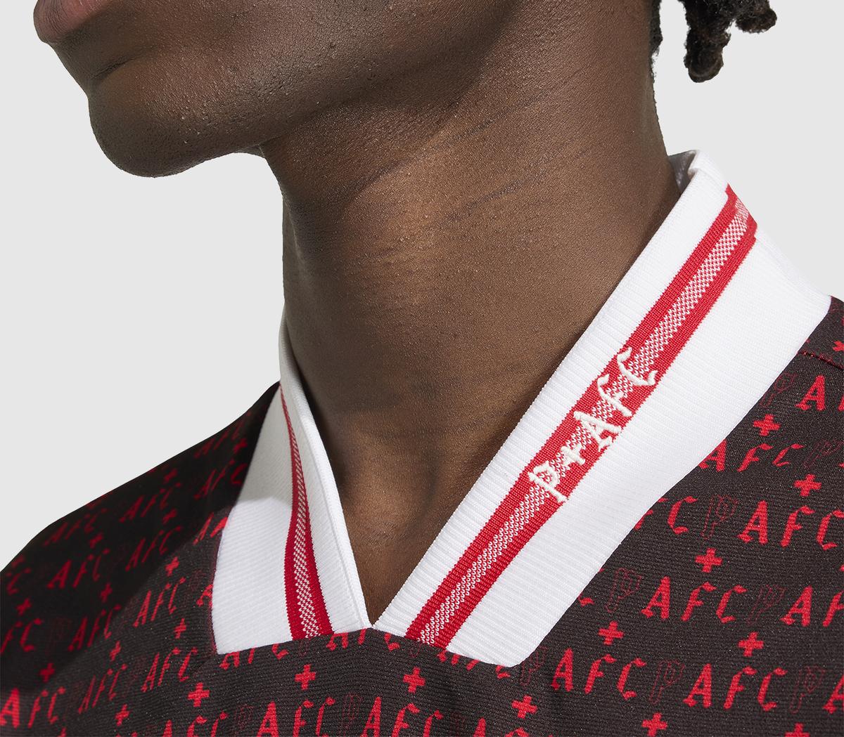 adidasAFC P+F Long Sleeve JerseyBlack White