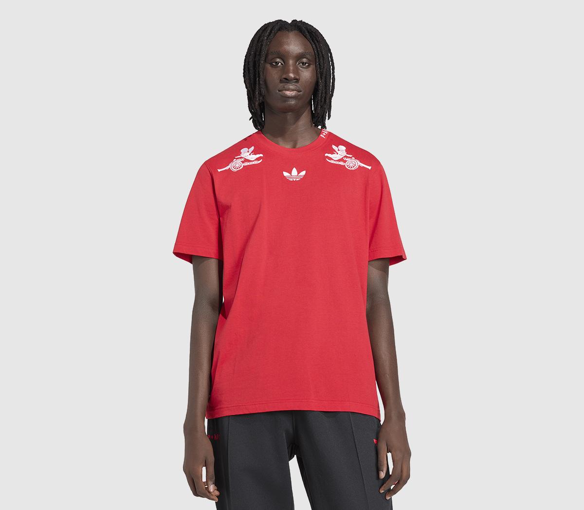 adidasAFC x P+F TeeBetter Scarlet