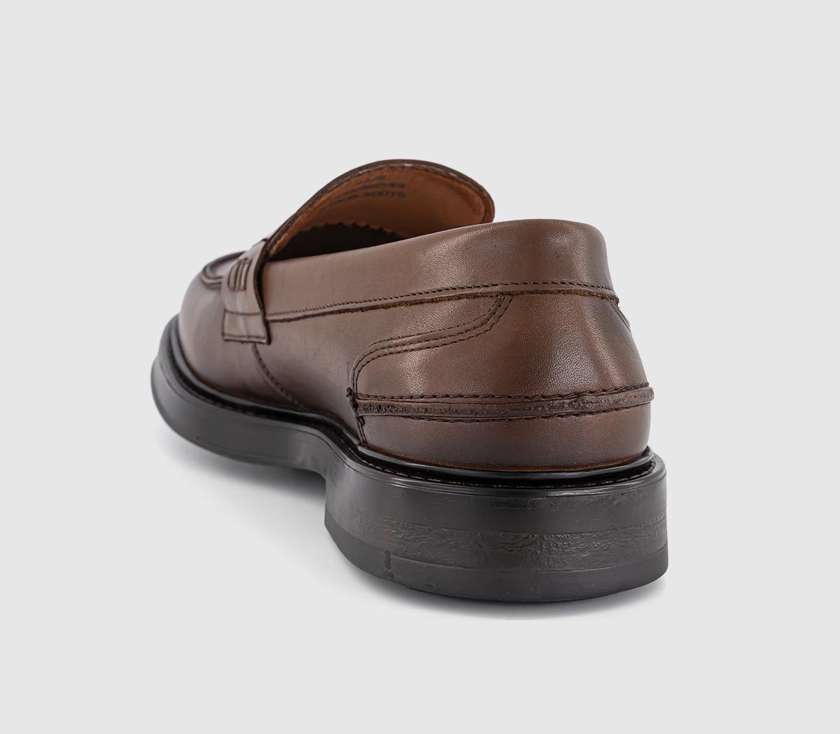 PostePerry Saddle LoafersBrown Leather