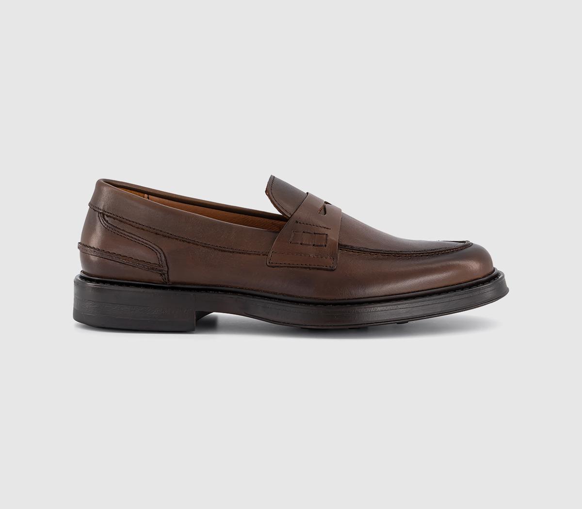 PostePerry Saddle LoafersBrown Leather