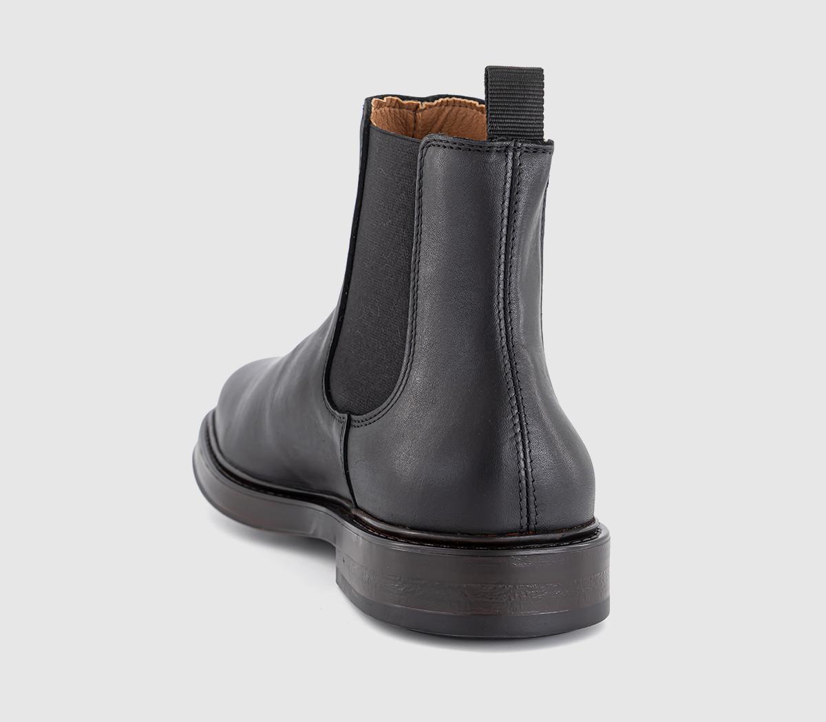 PostePedro Smart Chelsea BootsBlack Leather