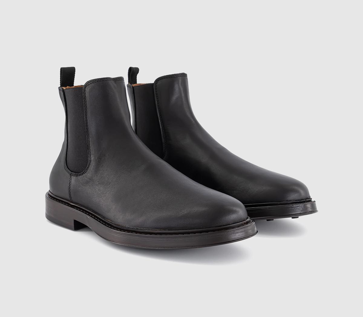 PostePedro Smart Chelsea BootsBlack Leather