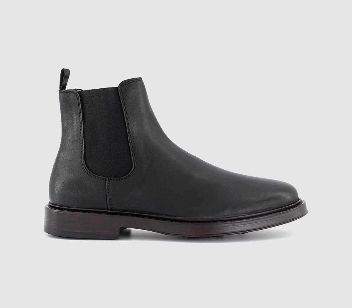 PostePedro Smart Chelsea BootsBlack Leather