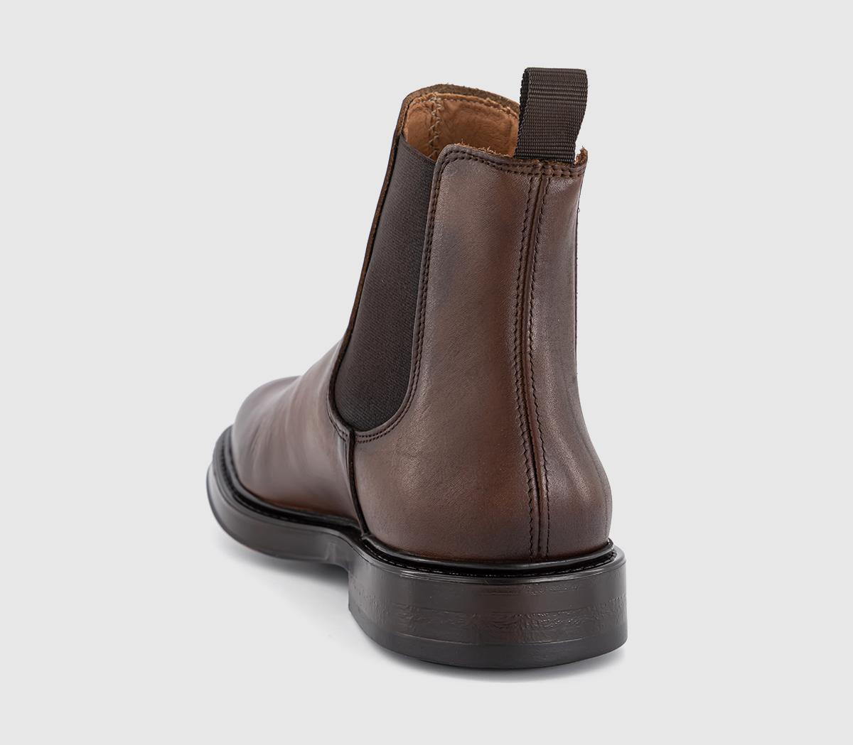 PostePedro Smart Chelsea BootsBrown Leather