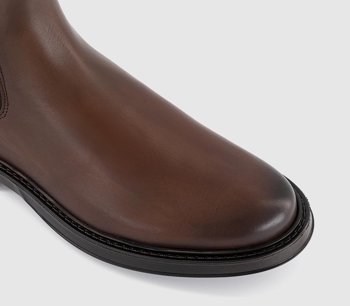 PostePedro Smart Chelsea BootsBrown Leather
