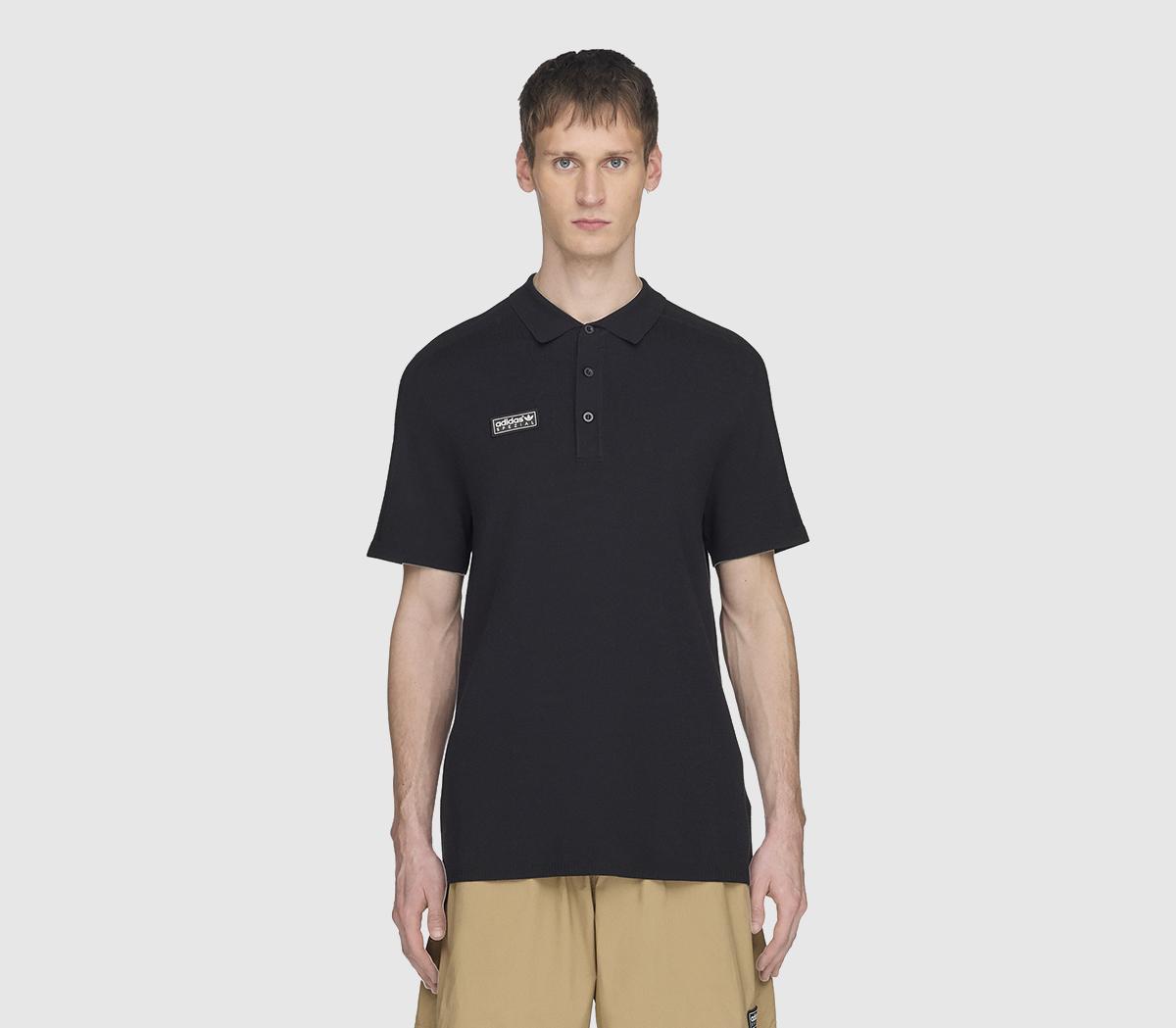 adidasBispham SPZL Polo ShirtBlack