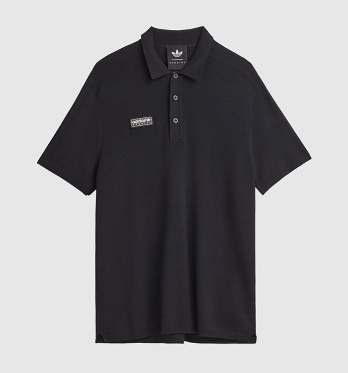 adidas Bispham SPZL Polo Shirt Black