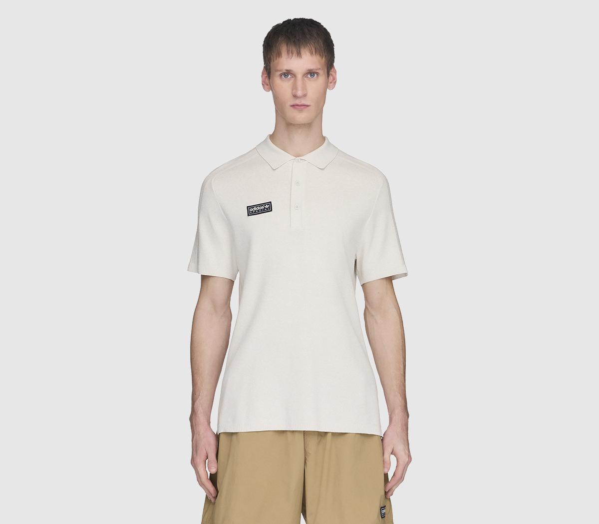 adidasBispham SPZL Polo ShirtChalk White