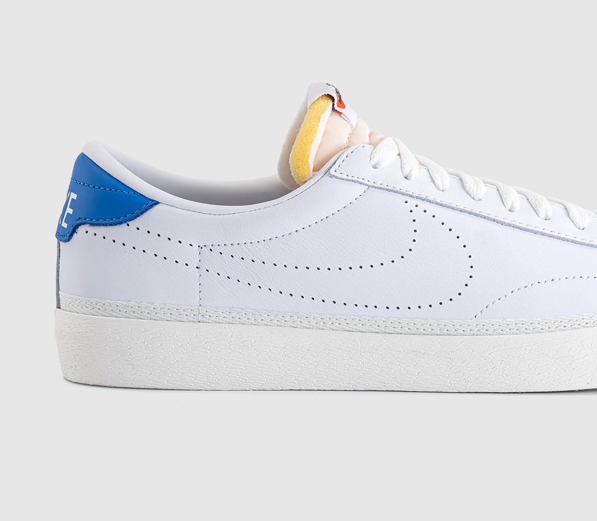 NikeTennis Classic TrainersWhite Photo Blueteam Orange