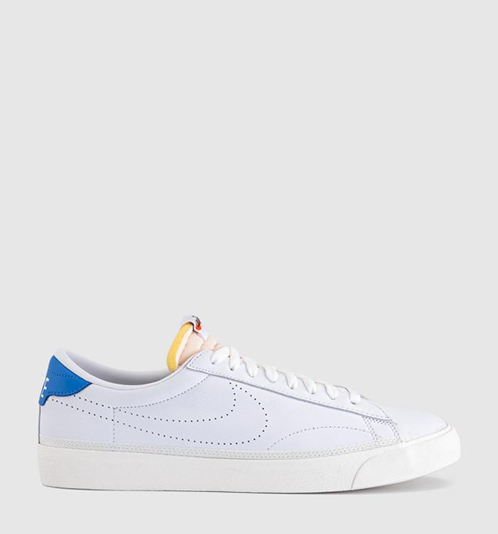 Nike Tennis Classic Trainers White Photo Blueteam Orange