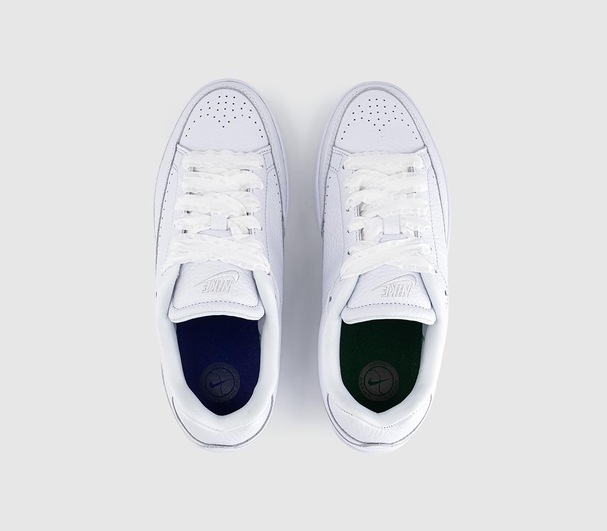 NikeTennis Centre TrainersWhite White Court Purple Gorge Green