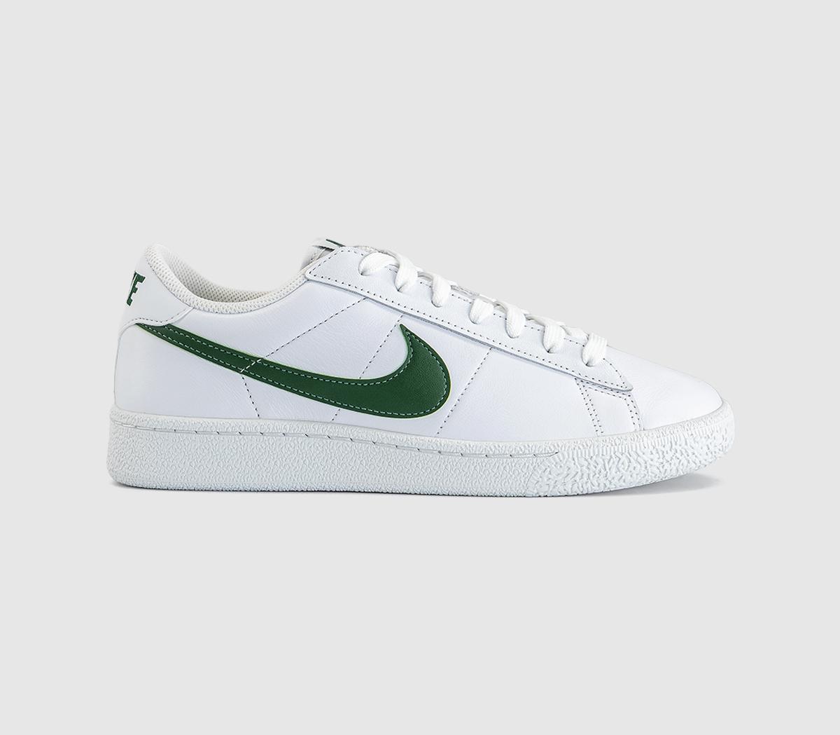 Nike Tennis Classic Trainers Gorge Green White in Women's Size 7.5, Office Shoes