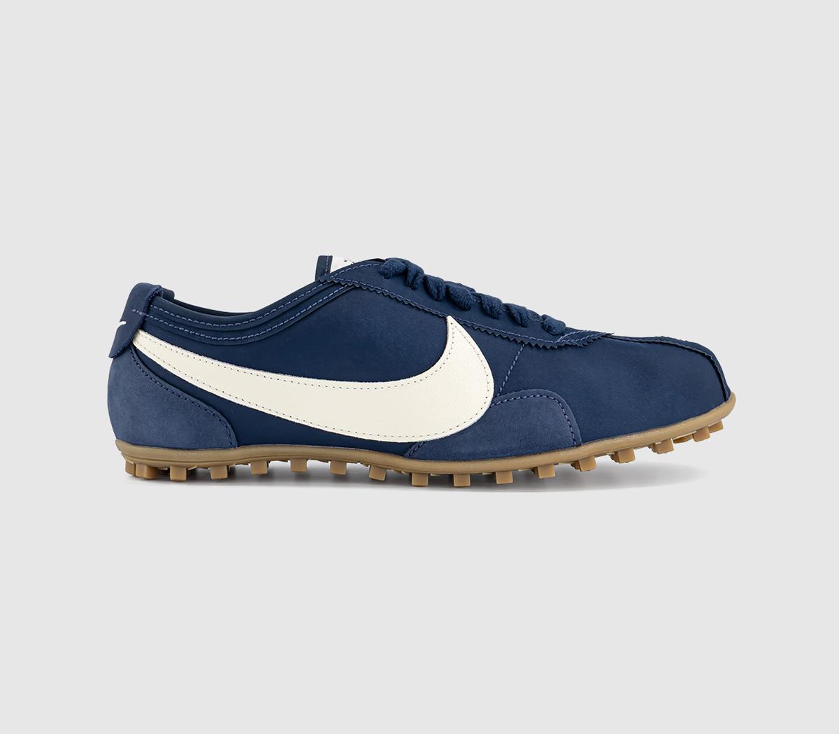 NikeMoon Shoe TrainersMidnight Navy Soft Pearl Gum Light Brown