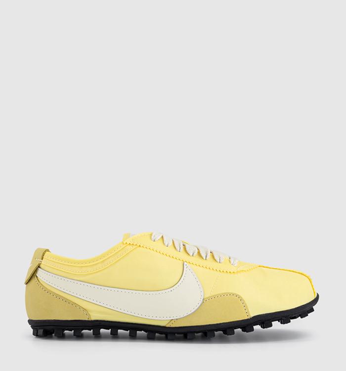 Nike Moon Shoe Soft Yellow Soft Pearl Black