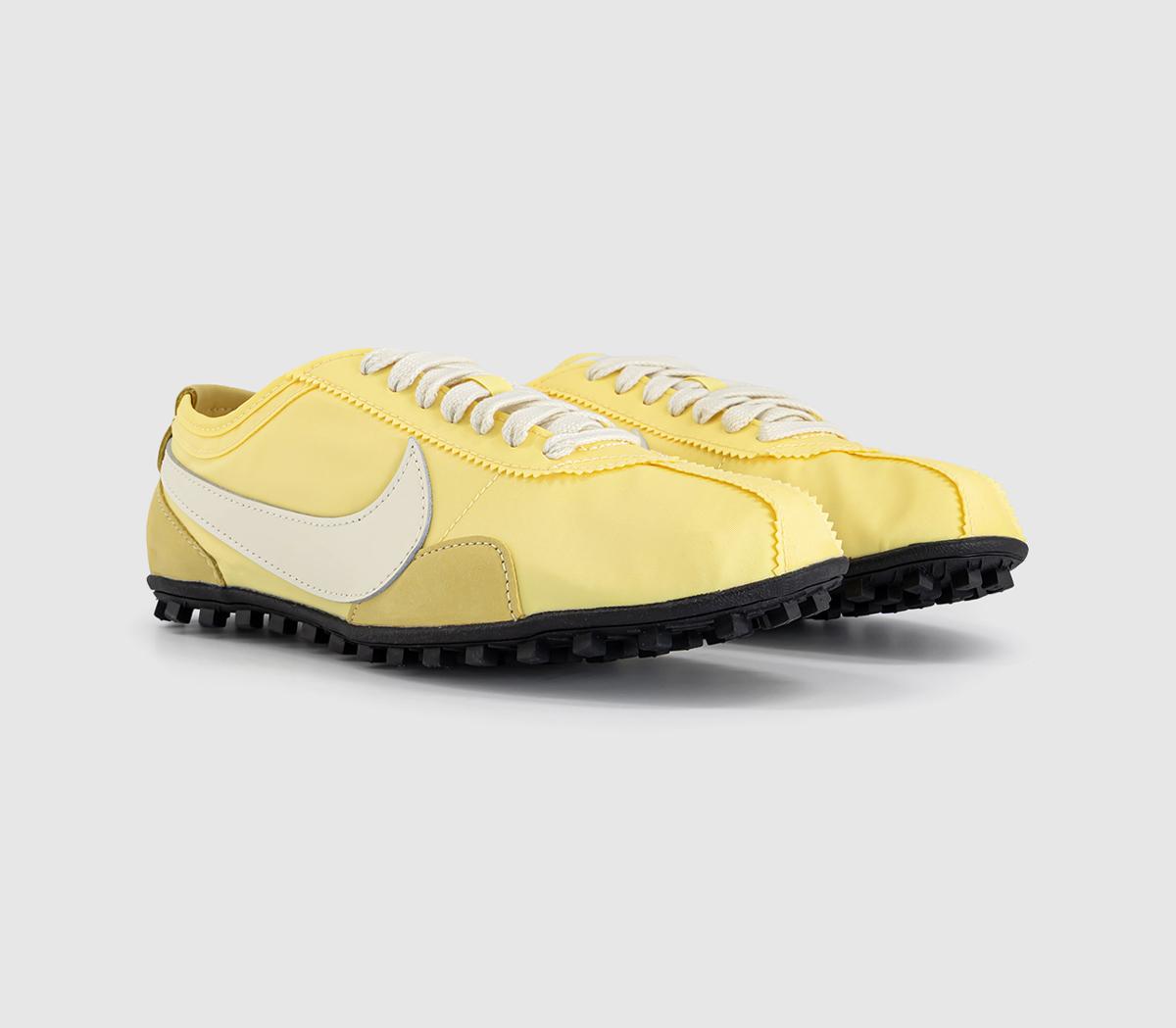 NikeMoon ShoeSoft Yellow Soft Pearl Black