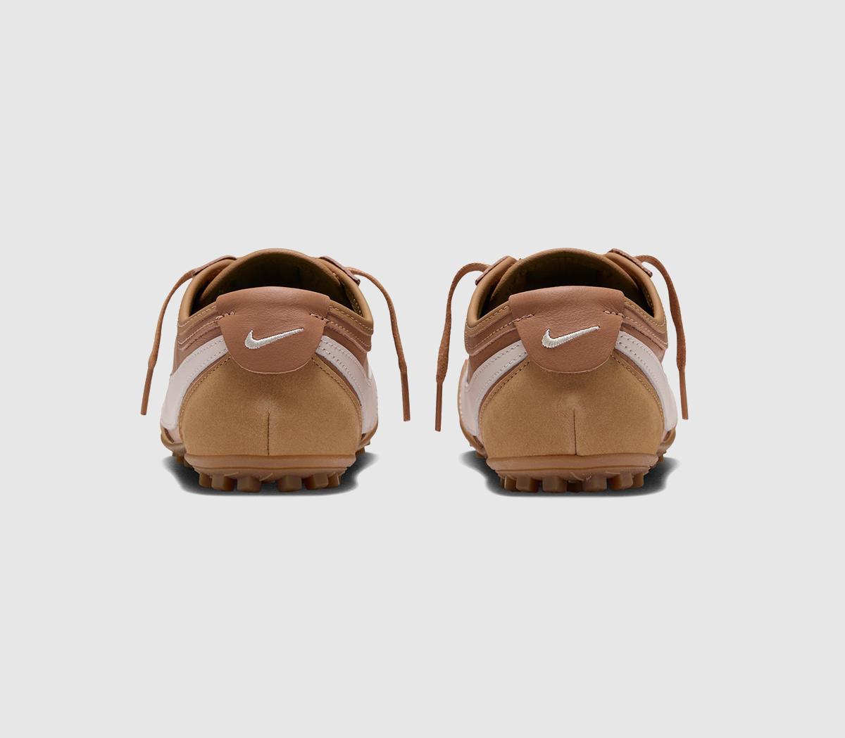 NikeMoon Shoe TrainersFlax Pale Ivory Gum Med Brown Malachite