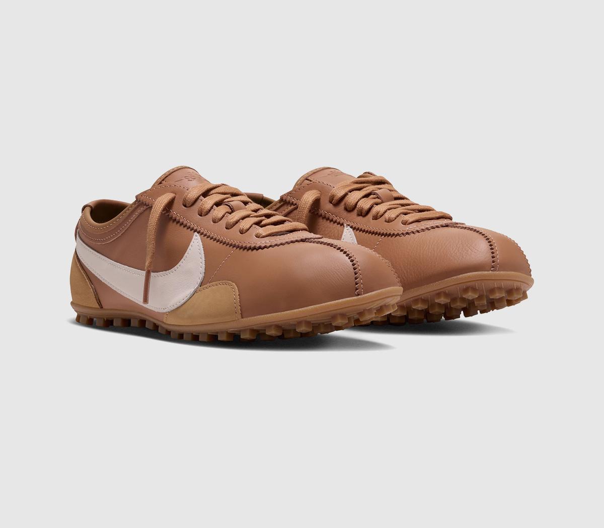 NikeMoon Shoe TrainersFlax Pale Ivory Gum Med Brown Malachite