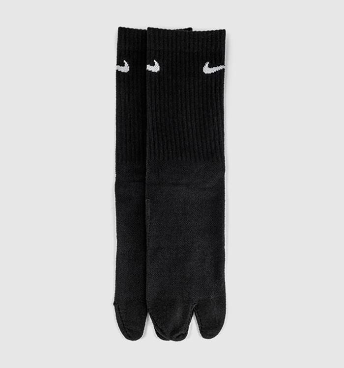Nike Rift Single Crew Socks Black White